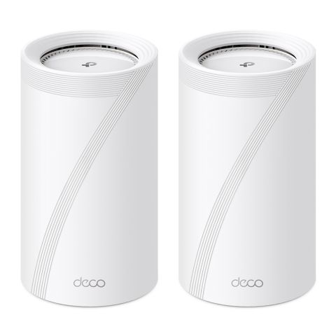 TP-Link Deco BE85 (2-Pack) Tri-bande (2,4 GHz / 5 GHz / 6 GHz) Blanc 4 Interne