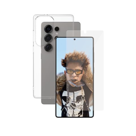 PanzerGlass CARE by ® Fashion 2-in-1 Bundle Samsung Galaxy S25 Ultra Protection d'écran transparent 1 pièce(s)