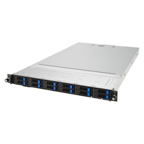 ASUS RS700A-E12-RS12U Socket SP5 Rack (1 U) Noir, Acier