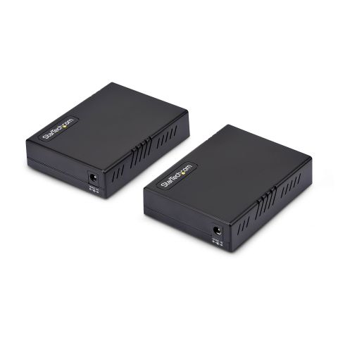StarTech.com VDSL-LAN-EXTENDER-EU prolongateur réseau Émetteur et récepteur réseau Noir 10, 100, 300 Mbit/s