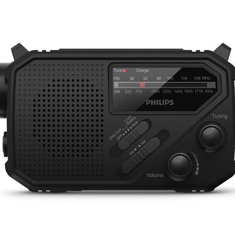 Philips TAR1609/00 Radio portable Analogique et numérique Noir