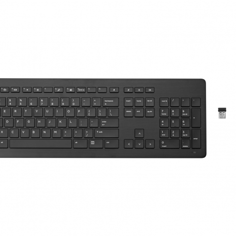 HP 950MK clavier RF sans fil QWERTY US International Noir