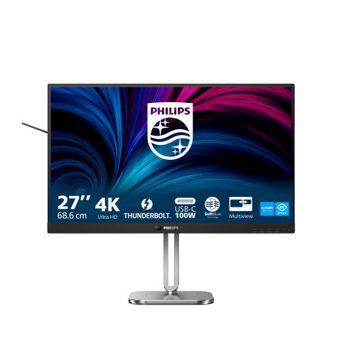 Philips 6000 series 27B2U6903/00 écran plat de PC 68,6 cm (27") 3840 x 2160 pixels 4K Ultra HD LED Anthracite