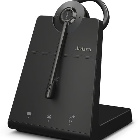 Jabra Engage 45 SE Casque Sans fil Crochets auriculaires, Arceau Bureau/Centre d'appels Noir