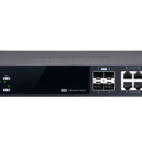 commutateur réseau Géré 10G Ethernet (100/1000/10000) Noir
