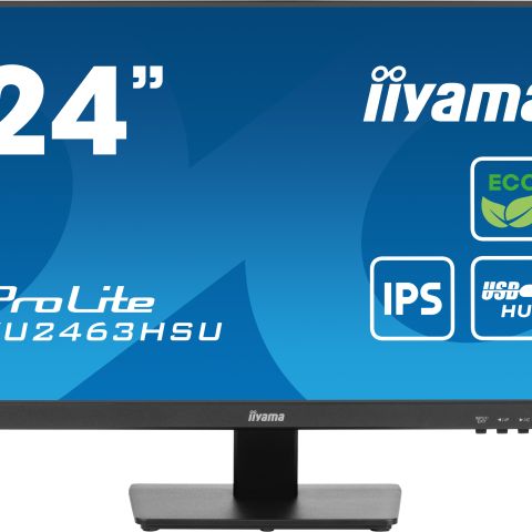 iiyama ProLite XU2463HSU-B1 écran plat de PC 60,5 cm (23.8") 1920 x 1080 pixels Full HD LED Noir