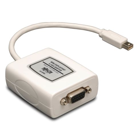 Tripp Lite P137-06N-VGA câble vidéo et adaptateur Mini DisplayPort VGA (D-Sub) + 3,5 mm Blanc