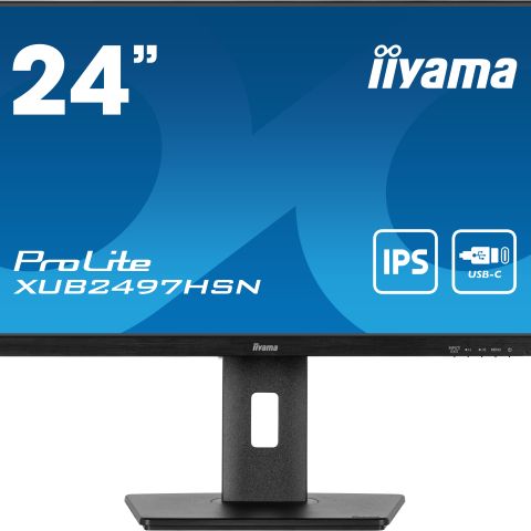 iiyama ProLite XUB2497HSN-B2 écran plat de PC 60,5 cm (23.8") 1920 x 1080 pixels Full HD LED Noir