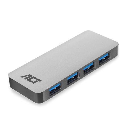 hub & concentrateur USB 3.2 Gen 1 (3.1 Gen 1) Micro-B 5000 Mbit/s Gris