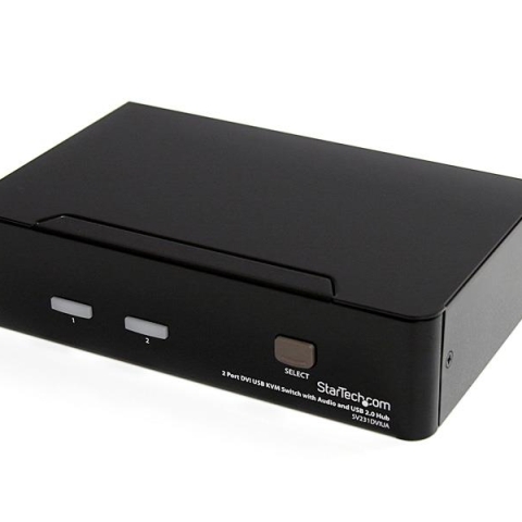 StarTech.com Switch KVM USB DVI à 2 ports