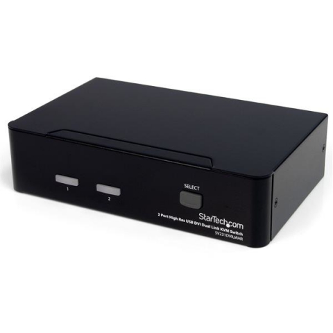 StarTech.com Commutateur KVM 2 ports DVI, USB et audio