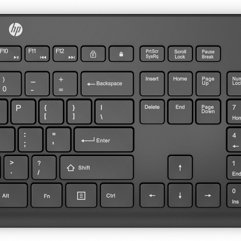 230 clavier RF sans fil QWERTY Anglais Noir