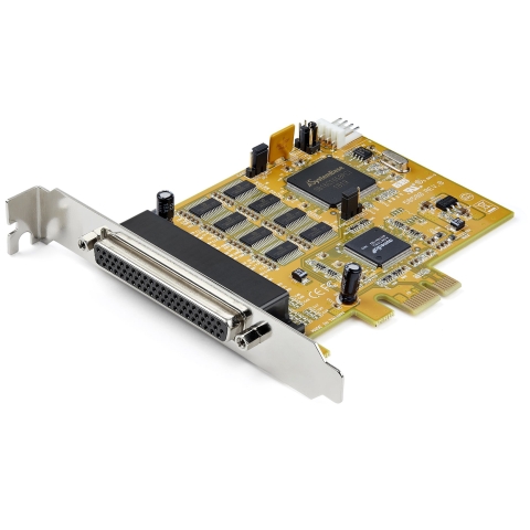StarTech.com 8-Port PCI Express RS232 Serial Adapter Card