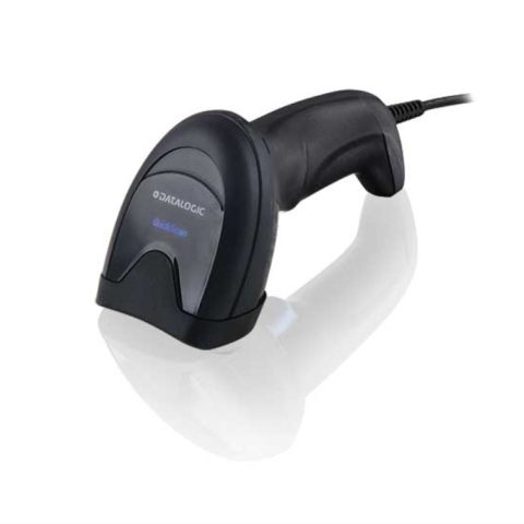 lecteur de code barres Lecteur de code barre portable 1D/2D Noir