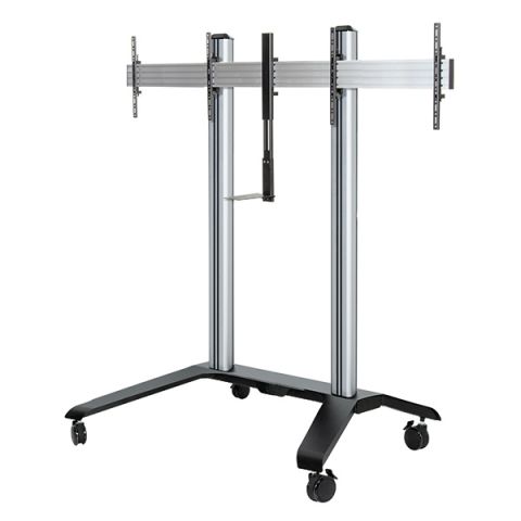 B-Tech BT8516 165,1 cm (65") Noir, Argent Sol