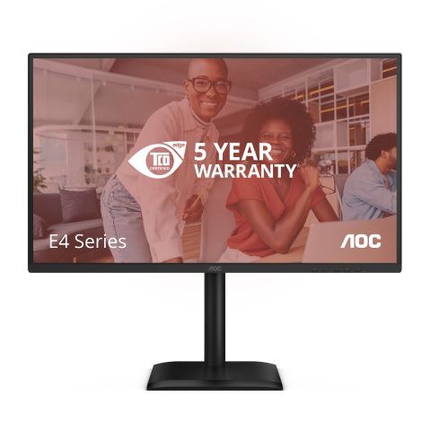 AOC E4 Q27E4CV écran plat de PC 68,6 cm (27") 2560 x 1440 pixels Quad HD LED Noir