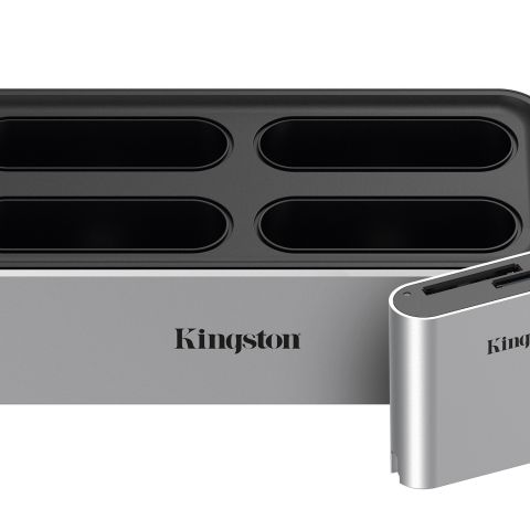 Kingston Technology Workflow Station Dock USB-C 3.2 Gen2 avec lecteur de carte SD UHS-II à double emplacement