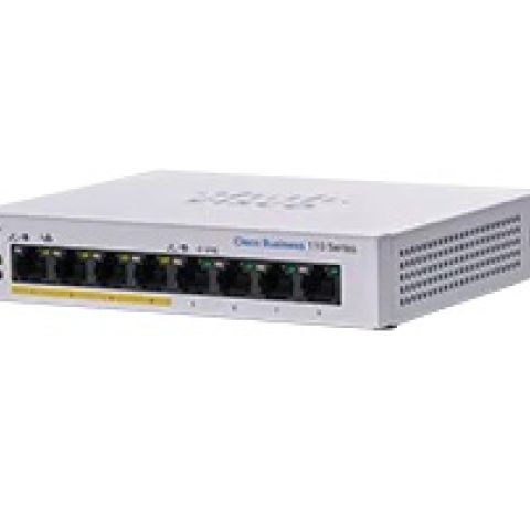 CBS110 Unmanaged 8-port GE Partial PoE P