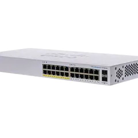 CBS110 Non-géré L2 Gigabit Ethernet (10/100/1000) Connexion Ethernet, supportant l'alimentation via ce port (PoE) 1U Gris