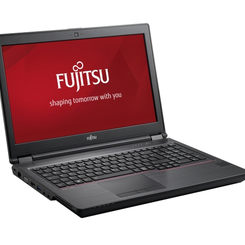 Fujitsu CELSIUS H7510 Ordinateur portable 39,6 cm (15.6") 1920 x 1080 pixels 10e génération de processeurs Intel® Core™ i7 16 Go DDR4-SDRAM 512 Go SSD NVIDIA Quadro T1000 Wi-Fi 6 (802.11ax) Windows 10 Pro Noir