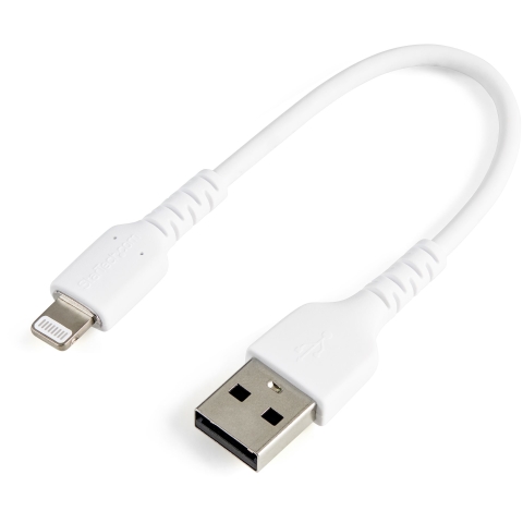 StarTech.com 15cm Durable USB A to Lightning Cable