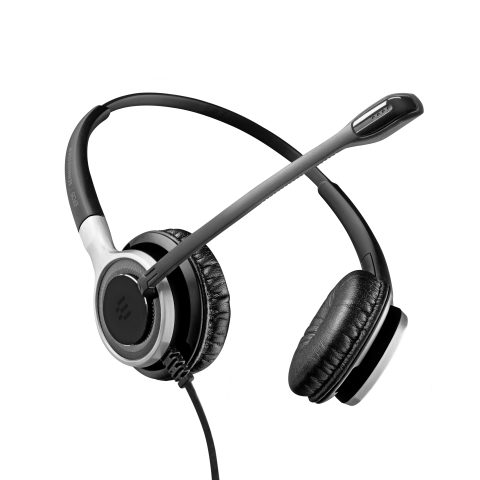  SENNHEISER IMPACT SC 668 Casque Arceau Noir, Argent