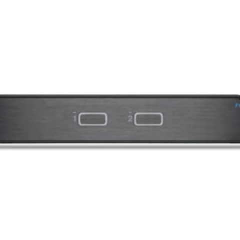commutateur écran, clavier et souris Grille de montage Noir