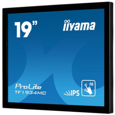 iiyama ProLite TF1934MC-B7X moniteur à écran tactile 48,3 cm (19") 1280 x 1024 pixels Plusieurs pressions Noir