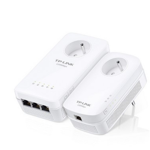 AV1300 1300 Mbit/s Ethernet/LAN Wifi Blanc 2 pièce(s)