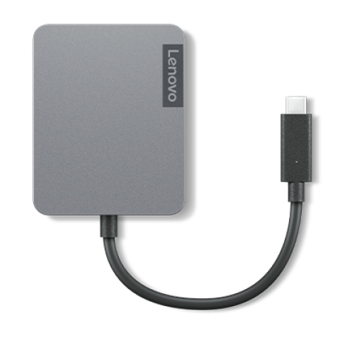 hub & concentrateur USB 2.0 Type-C Gris