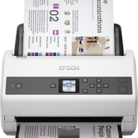 Epson WorkForce DS-870 Alimentation papier de scanner 600 x 600 DPI A3 Gris, Blanc