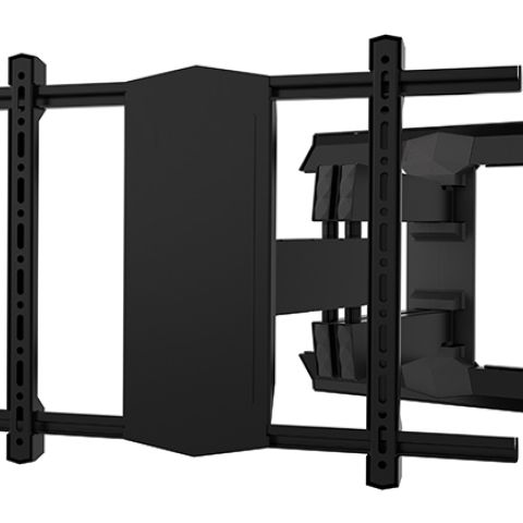 B-Tech Twin Cantilever 190,5 cm (75") Mur Noir