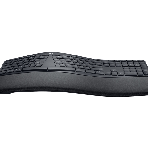 Ergo K860 clavier RF sans fil + Bluetooth Anglais britannique Noir