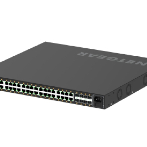 commutateur réseau Géré L2/L3/L4 Gigabit Ethernet (10/100/1000) Connexion Ethernet, supportant l'alimentation via ce port (PoE) Noir