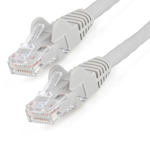 StarTech.com N6LPATCH3MGR câble de réseau Gris 3 m Cat6 U/UTP (UTP)
