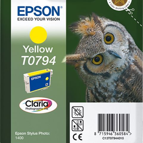 Singlepack Yellow T0794 Claria Photograp