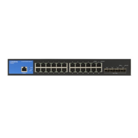 commutateur réseau Géré Gigabit Ethernet (10/100/1000) Connexion Ethernet, supportant l'alimentation via ce port (PoE) Noir