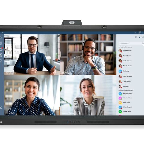 NEC WD551 tableau blanc interactif 139,7 cm (55") 3840 x 2160 pixels Écran tactile