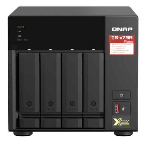TS-473A NAS Tower Ethernet/LAN Noir V1500B