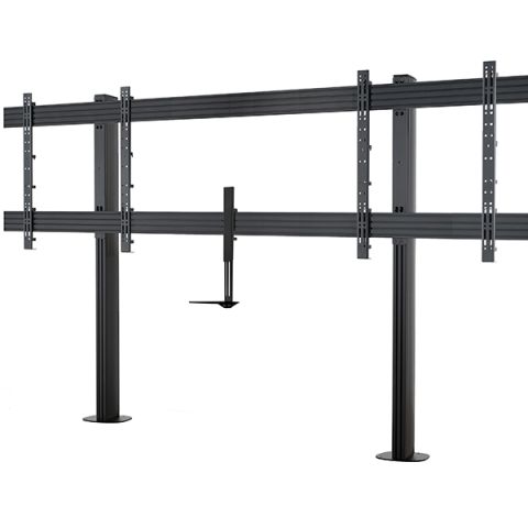 B-Tech BT8538 2,18 m (86") Noir Sol