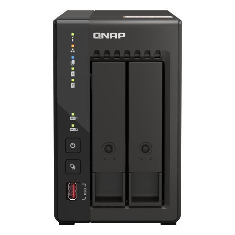 QNAP QVP-21C serveur de stockage Tower Intel® Celeron® J6412 8 Go DDR4 QVR Pro Noir