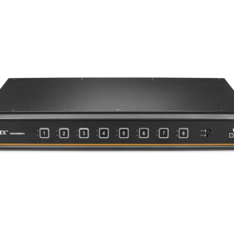 Vertiv SCMV285DPH-400 commutateur écran, clavier et souris Noir