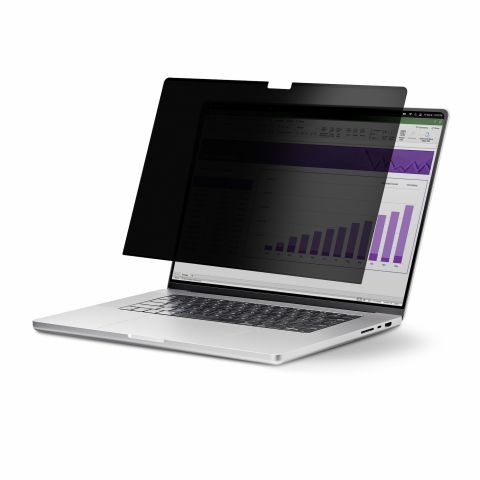 StarTech.com Filtre de Confidentialité pour Écran Tactile 16:10 de 13,3 Pouces, Filtre Antireflet/Anti Lumière Bleue, Protection d'Écran d'Ordinateur Portable, Angle de Vue de +/- 30 Degrés, Rabattable
