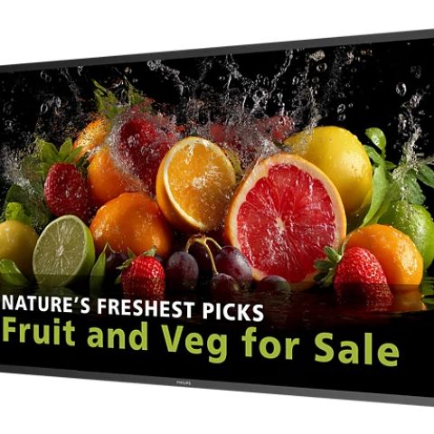 Philips 5000 series 43BDL5050D Écran plat de signalisation numérique 108 cm (42.5") LCD Wifi 600 cd/m² 4K Ultra HD Noir Intégré dans le processeur Android 14 24/7