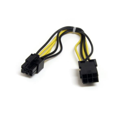 StarTech.com Cable d'extension d'alimentation PCI Express 6 broches 20 cm