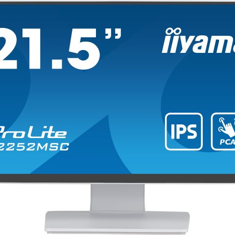 iiyama ProLite écran plat de PC 54,6 cm (21.5") 1920 x 1080 pixels Full HD LCD Écran tactile Table Blanc