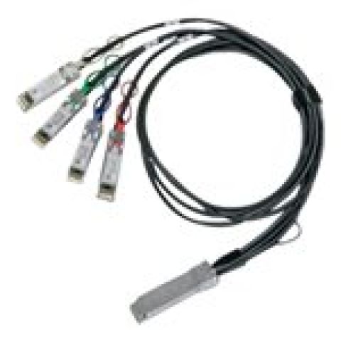 Nvidia MCP7F00-A02AR30L câble d'InfiniBand 2,5 m QSFP28 2xQSFP28 Noir