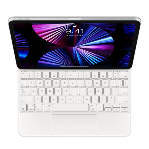 clavier pour tablette Blanc QWERTY Anglais américain