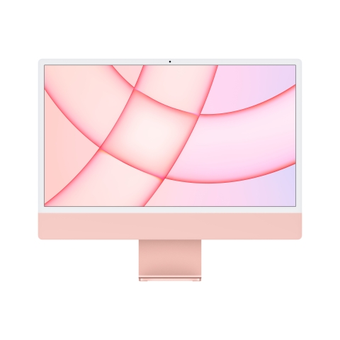 iMac 61 cm (24") 4480 x 2520 pixels M 8 Go 256 Go SSD PC All-in-One macOS Big Sur Wi-Fi 6 (802.11ax) Rose