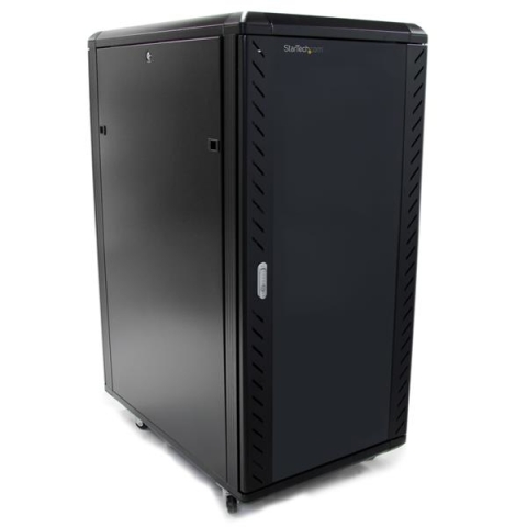 StarTech.com 25U Network Rack Cabinet on Wheels